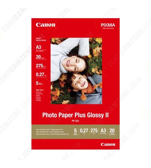 Canon Photo Paper Plus Glossy II PP-201/A3 (20 Sheets)